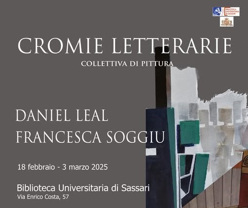 "Cromie Letterarie" mostra collettiva di pittura